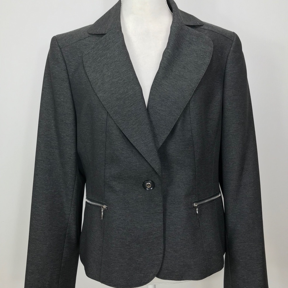 HP🛍 Nine & Co. Suit Jacket Blazer Size 16 - Picture 9 of 9